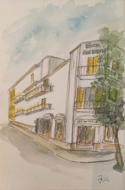 Illustration des Hostal Cala Ratjada
