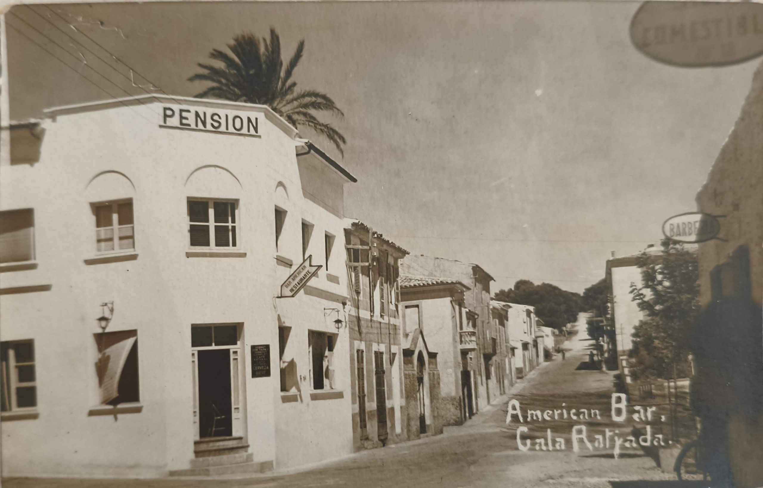 Hostal Cala Ratjada in den Anfangsjahren